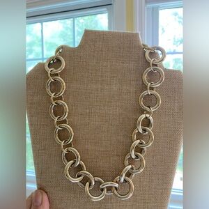 J. Crew Chunky Chain Statement Link Necklace‎